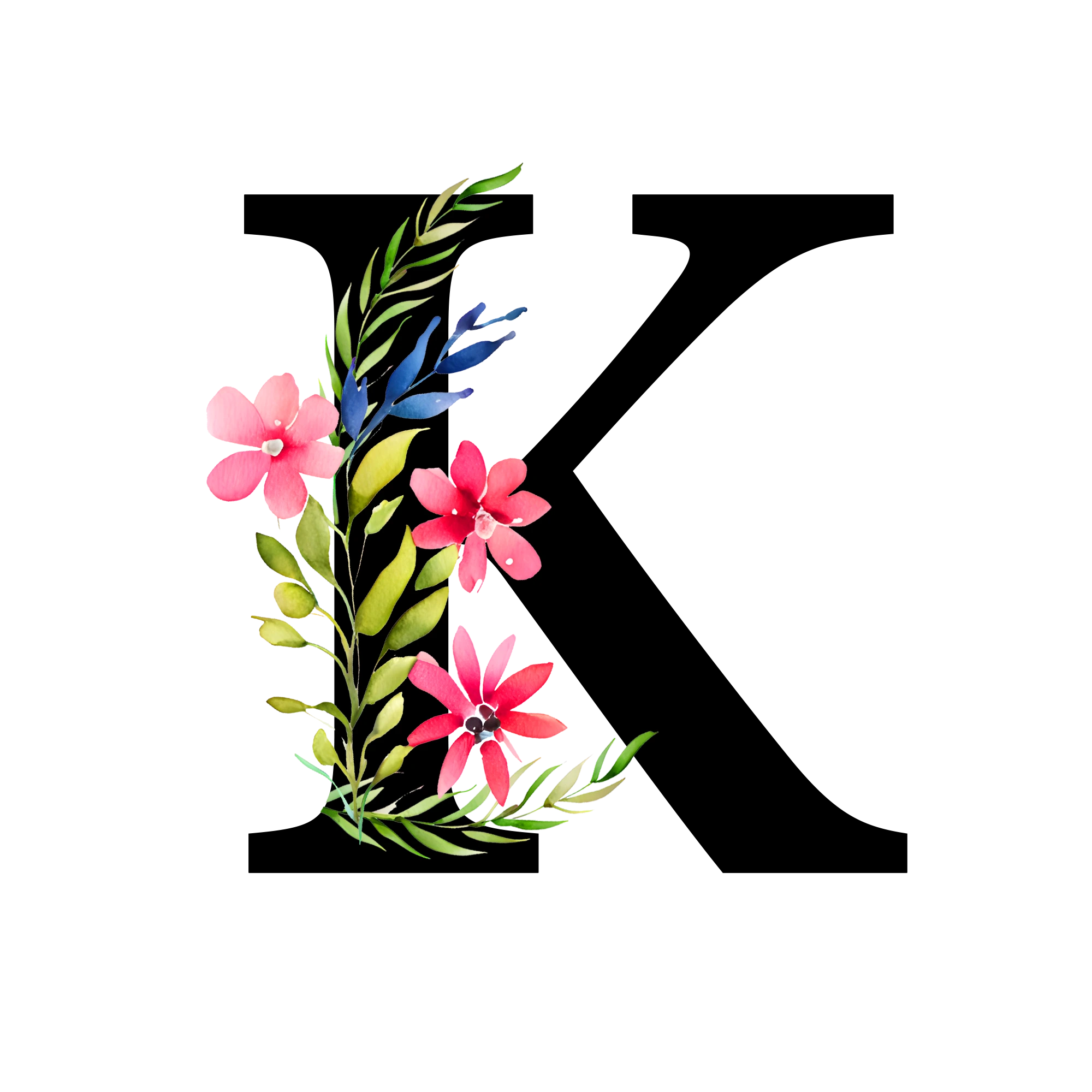 Free-Transparent-Floral-Alphabet-Illustration-letter-K.webp